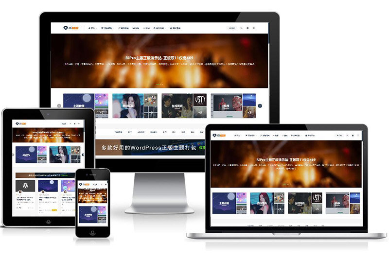 最新Ripro9.0修正升级版+WP两款美化包+稀有插件插图1