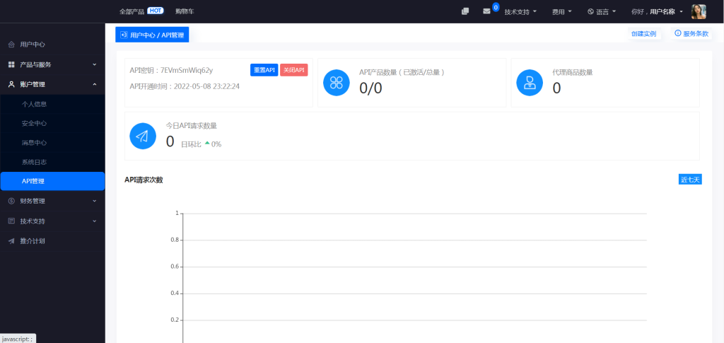 魔方财务快云前台+购物车+用户中心模板插图9