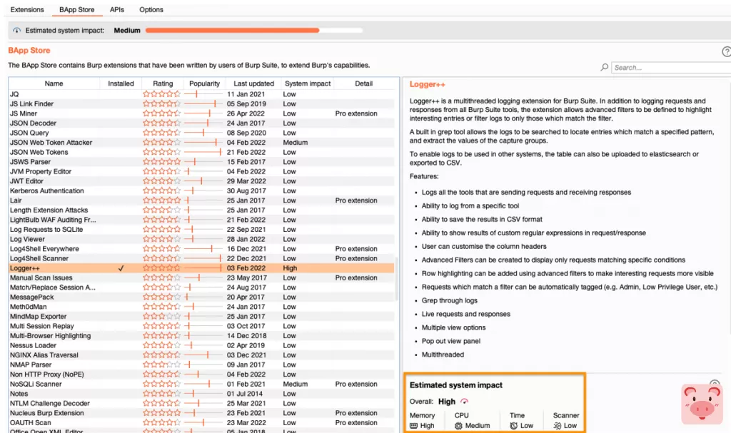 最新BurpSuite2022.5专业破解版下载插图4