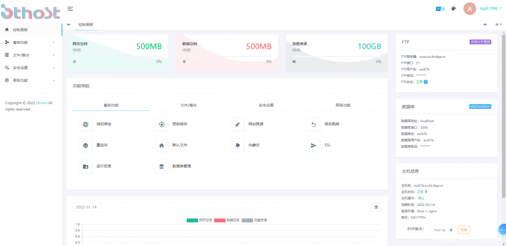 【视频教程】魔方财务系统对接宝塔bthost系统 开虚拟主机教程 支持弹性