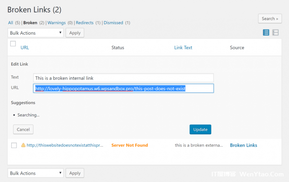 如何查找和修复无效的WordPress链接