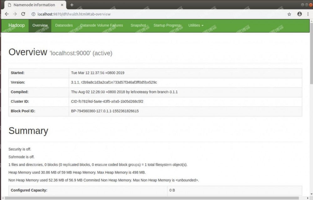 Linux环境安装Hadoop架构详细教程