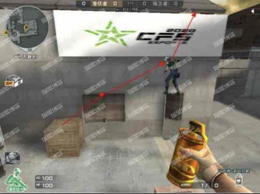 穿越火线最强港口点位