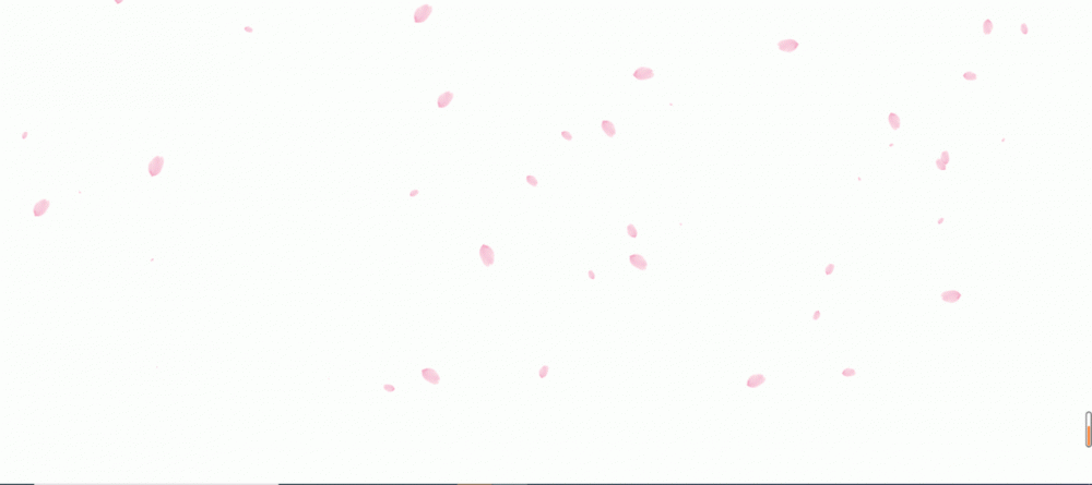 网站添加樱花飘落特效js代码[网站教程]