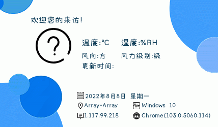 WordPress侧栏访客IP签名欢迎图小工具制作教程