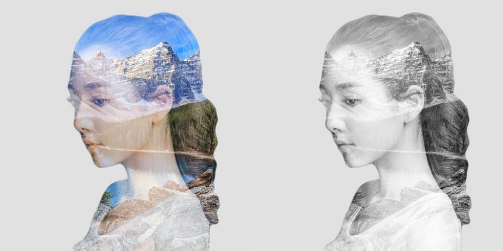 简单制作照片双重曝光效果PS教程10 简单制作照片双重曝光效果PS教程