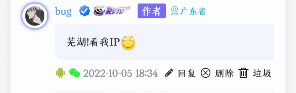 【IP显示插件】Typecho博客Joe主题评论IP显示插件插图2 【IP显示插件】Typecho博客Joe主题评论IP显示插件